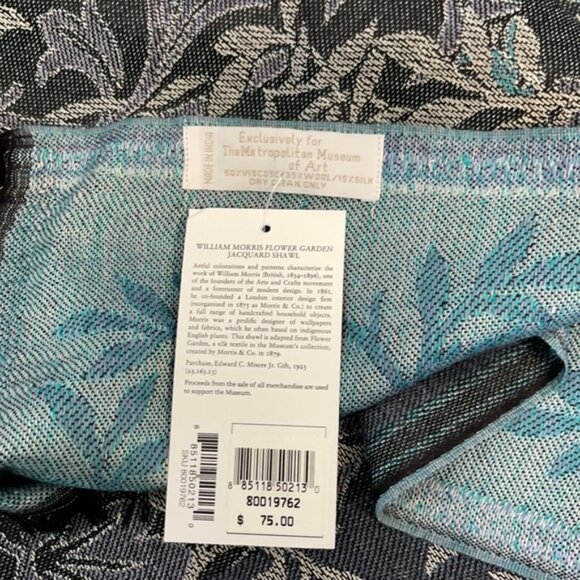 NWT Jacquard Shawl | Metropolitan Museum of Art - Picture 6 of 6